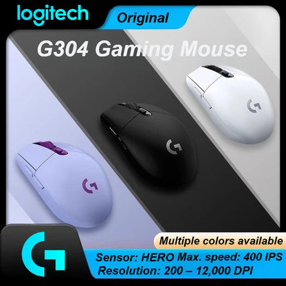 Logitech G304 Mouse sem fio para jogos e notebook de mesa para escritório