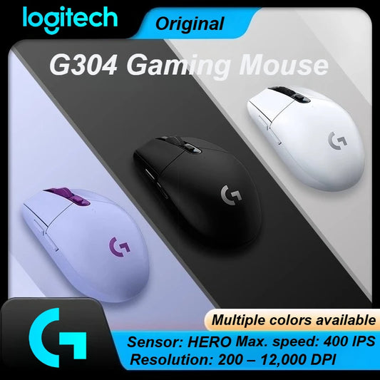 Logitech G304 Mouse sem fio para jogos e notebook de mesa para escritório