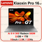 2025 Lenovo Xiaoxin Pro 16 GT Ai 7 H 350/Radeon 860M Ai9 H 365/Radeon 880M 32GB + 1TB 16 polegadas 2.8K OLED 120Hz