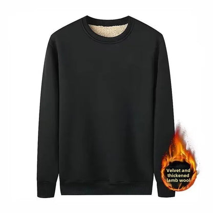 Moda masculina forrado de lã engrossado cardigan moletom com capuz terno esportivo outono/inverno conjunto casual ao ar livre