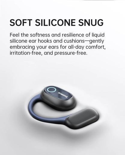 Baseus Bowie MF1/Eli 15i Fit Open-Ear Sport Fones de ouvido sem fio Bluetooth 5.4 Ganchos para os ouvidos Big Bass Sport Fones de ouvido 60 horas de reprodução