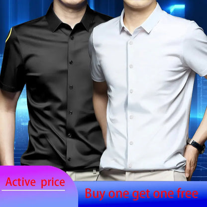 6x homem camisa sem mangas verão novo estilo seda gelo, sensação de gelo, alta qualidade tamanho grande sem ferro, negócios e lazer