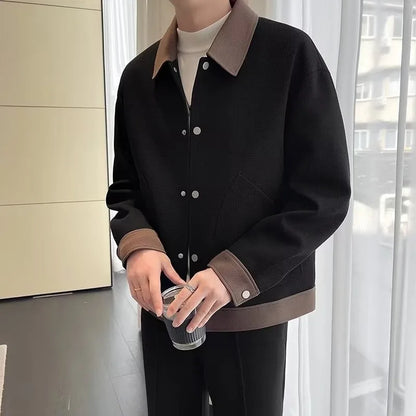 Outono roupas masculinas uniformes de beisebol casaco casual masculino roupas novas em jaquetas homem anorak casacos blusão inverno masculino