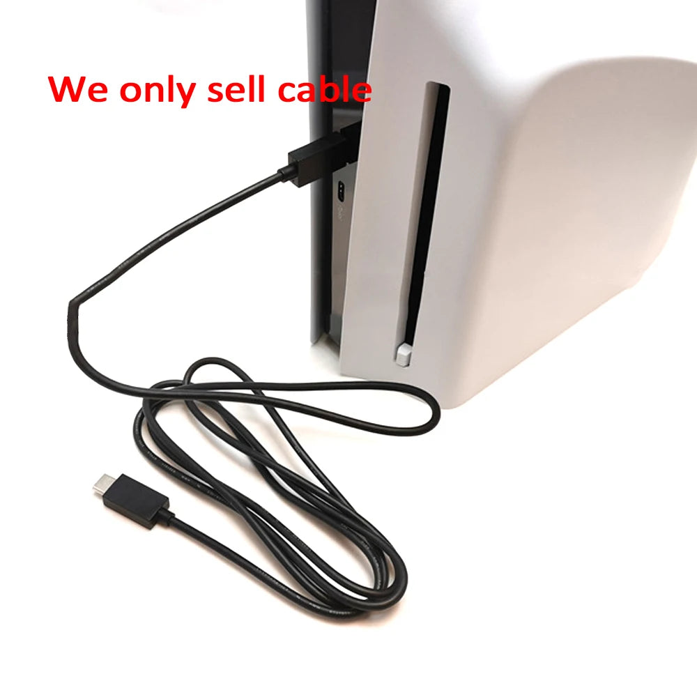 Cabo de dados de 1.5m para ps5 cabo de dados original cabo controlador de jogo para ps5 cabo de dados fino usb para cabo de carregamento TYPE-C