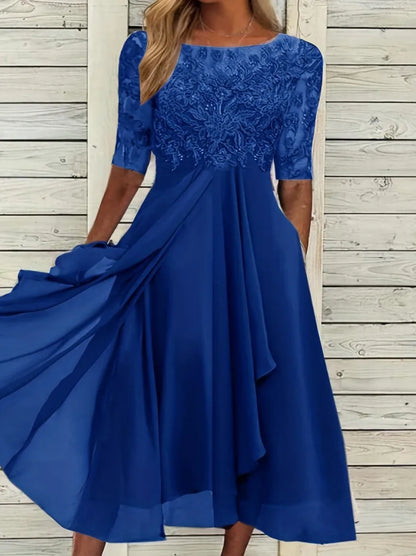 Vestido de noite vestidos 2025 mulher elegante temperamento suave slimi irregular cor sólida moda banquete chiffon francês