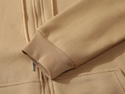 Goofy masculino impressão dos desenhos animados hoodie primavera outono feminino moletom de grandes dimensões com zíper novo casal rua moda casaco