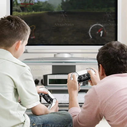 Capa protetora para controle de ps5, ajuste completo, anti-queda, anti-arranhões, antiderrapante, transparente, casca dura, ultra clara, capa para gamepad