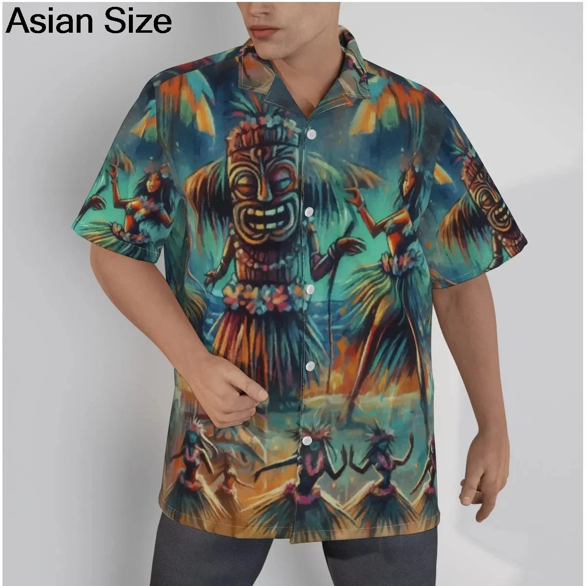 Camisas Hula Girl Aloha, camisas havaianas amarelas Hula Girl Beach, manga curta retrô, camisas unissex de verão Aloha Beach, tops femininos