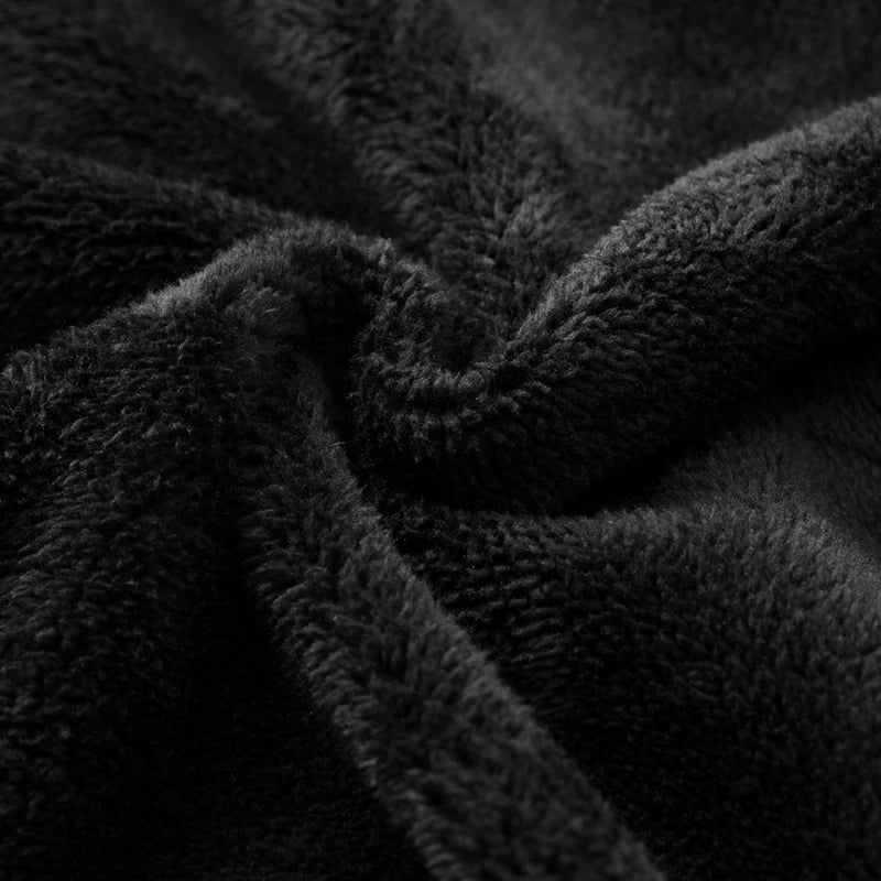 Colete de lã de tamanho grande para homens no outono e inverno engrossado com colete de lã com gola alta e pele de carneiro para aquecer