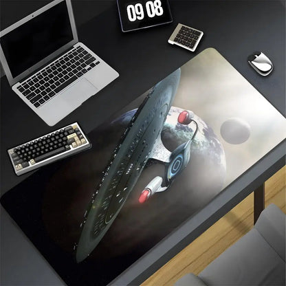 Estrela filmt-rek claro mouse pad xxl gamer gaming computador otaku borda de travamento diy personalizado foto portátil notebook tapete de mesa