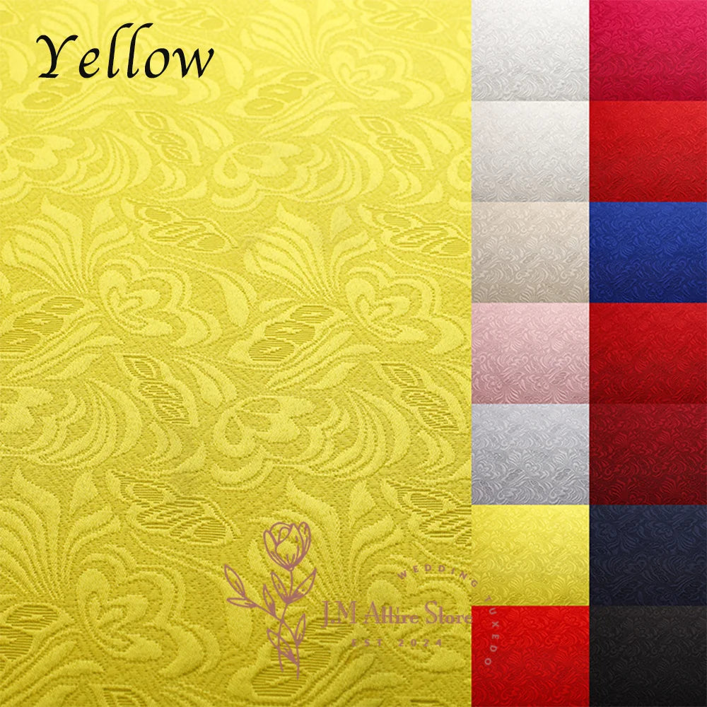 Ternos formais masculinos 2 peças blazer calças preto jacquard conjunto para jantar de casamento namoro cerimônia banquete luxo personalizado smoking ﻿