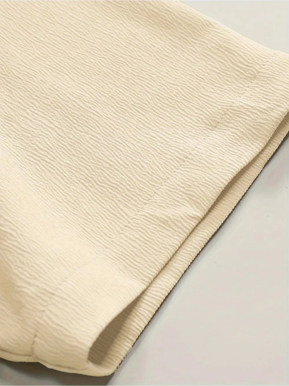 Camisa casual masculina de manga curta, gola alta, verão, cor sólida, manga curta, camisa de linho, respirável, praia, tops masculinos