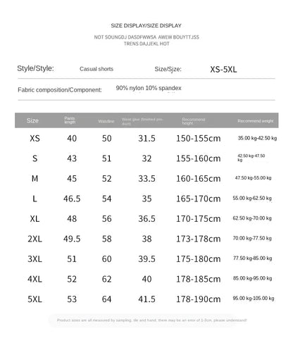 2024 verão venda quente shorts esportivos, calças de corrida, calças de três peças, bolsos com zíper masculinos e femininos, curto de casal