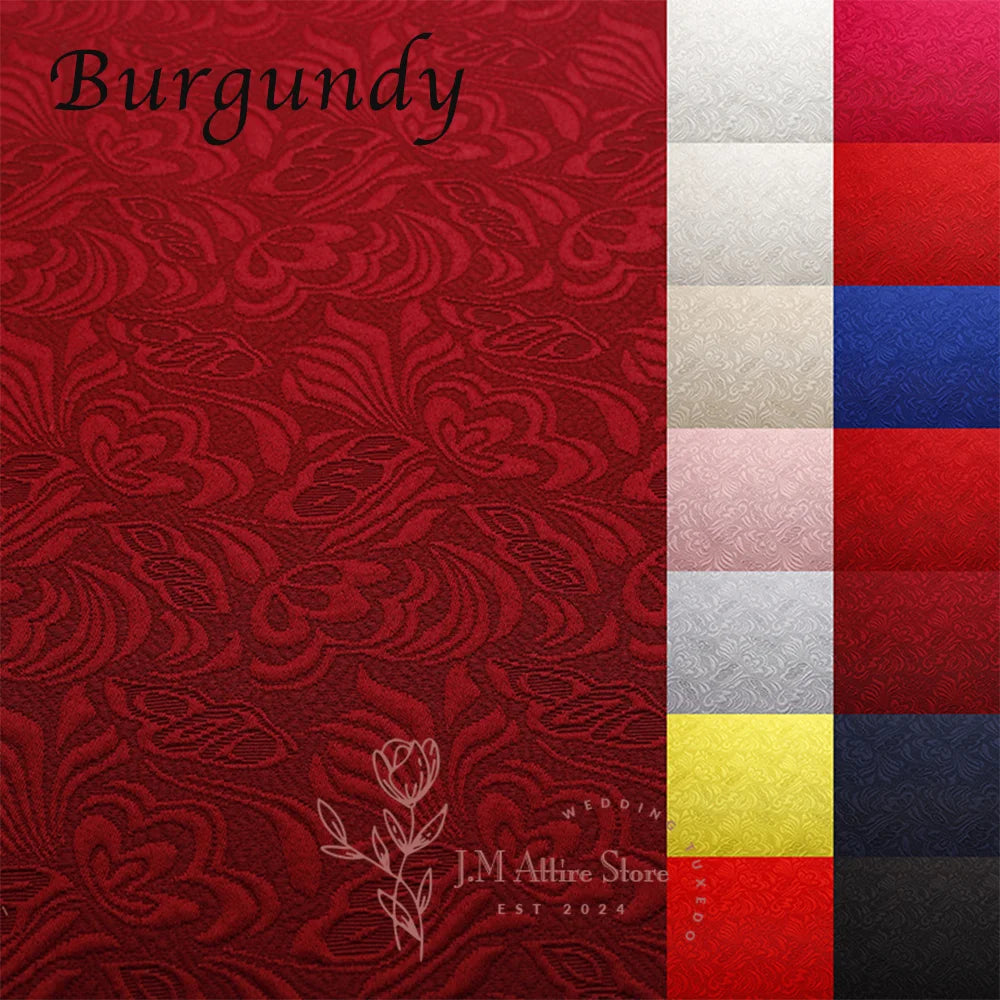 Ternos formais masculinos 2 peças blazer calças preto jacquard conjunto para jantar de casamento namoro cerimônia banquete luxo personalizado smoking ﻿