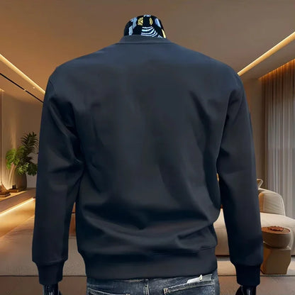 Moletons masculinos impressão o-pescoço de alta qualidade mangas compridas casual diário vendas quentes homem popular topo roupas esportivas pulôver jogging