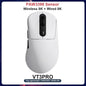 Rapoo vt3pro mouse para jogos sem fio 59g superleve 8khz taxa de pesquisa 26000 dpi paw3398 sensor óptico final longa vida útil da bateria