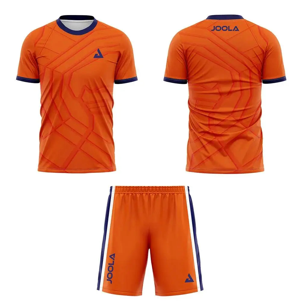 Roupas de treinamento de tênis de mesa de badminton ao ar livre dos homens manga curta camiseta shorts conjuntos de duas peças verão respirável roupa esportiva