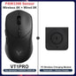 Rapoo vt3pro mouse para jogos sem fio 59g superleve 8khz taxa de pesquisa 26000 dpi paw3398 sensor óptico final longa vida útil da bateria