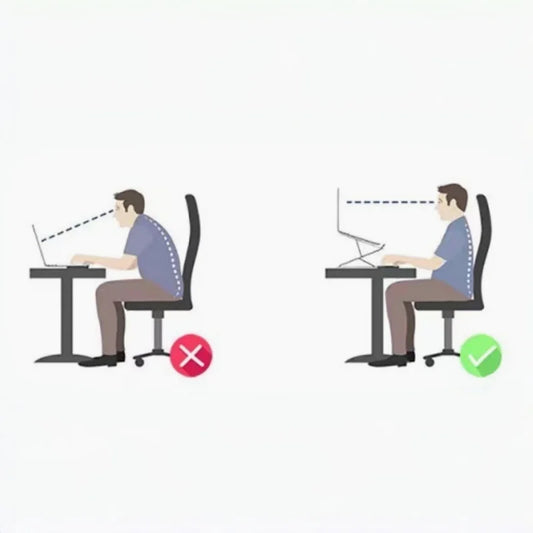 Suporte para laptop - dobrável e ajustável, 10 configurações de altura, base compacta de alta qualidade, mesa de escritório, etc.