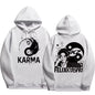 Quarto álbum de KPOP KARMA moletom com capuz masculino estampado FELIX HAN BANGCHAN CHANGBIN HYUNJIN LEE moda esportiva