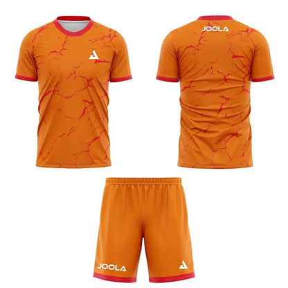 Roupas de treinamento de tênis de mesa de badminton ao ar livre dos homens manga curta camiseta shorts conjuntos de duas peças verão respirável roupa esportiva