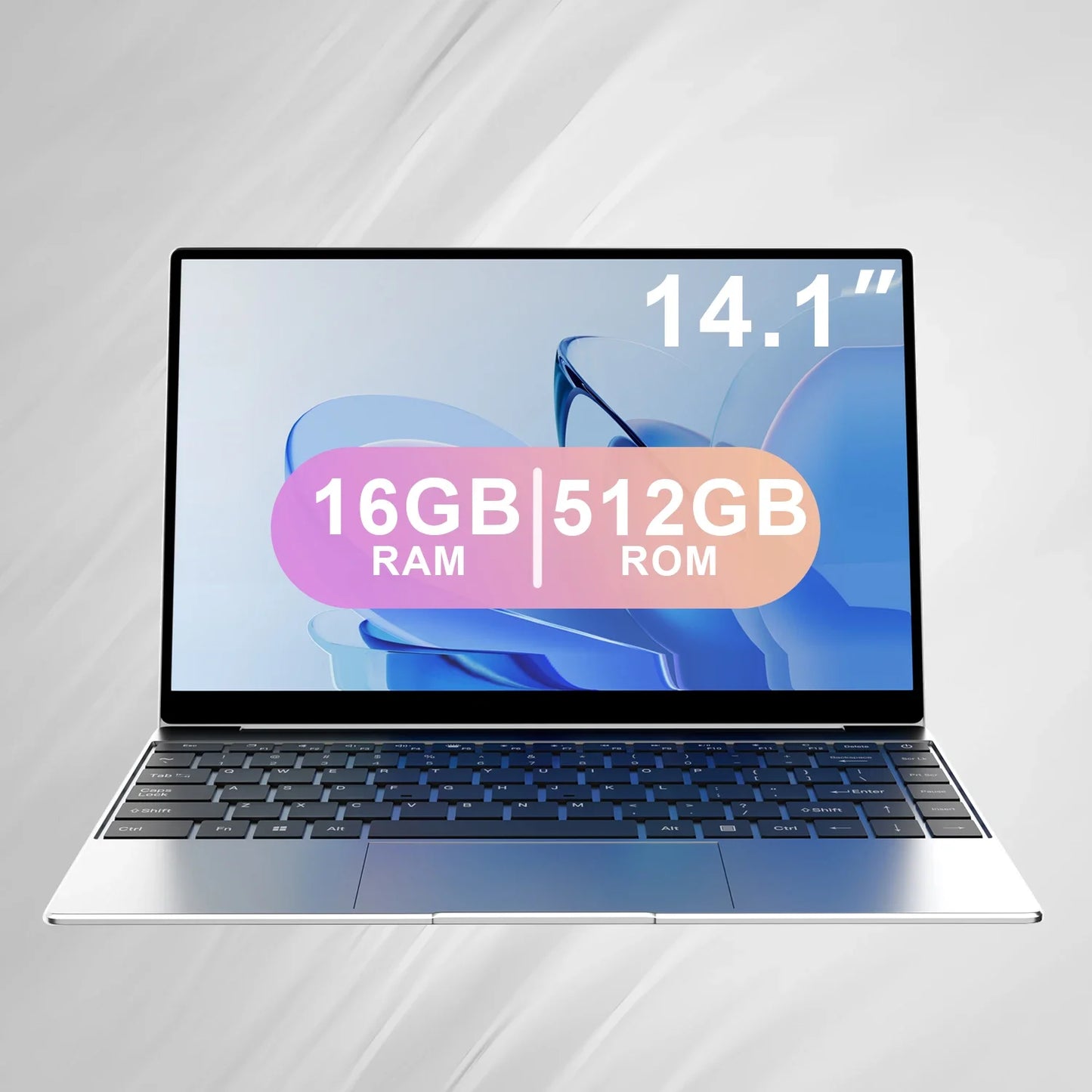 Ultra fino portátil 14.1 "16gb ram 2tb ssd intel n3700 notebook windows 11 pro 1920*1080 display escritório estudo computador pc