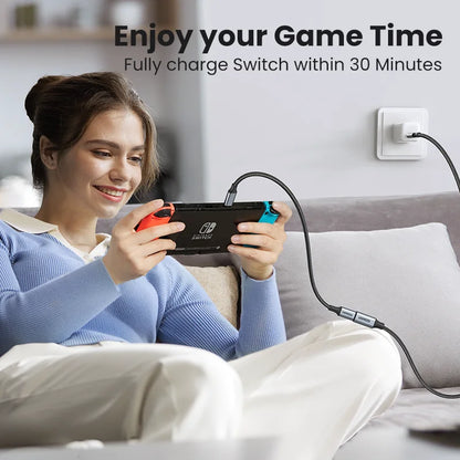 Ugreen usb c cabo de extensão tipo c cabo extensor USB-C thunderbolt 3 para xiaomi nintendo interruptor usb 3.1 cabo de extensão usb