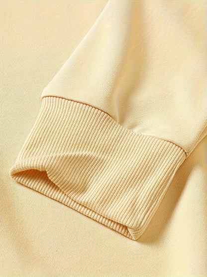 Outono e inverno masculino moda casual solto montanha e bússola impressão gráfica manga comprida em torno do pescoço moletom