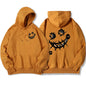 Por favor, sorriso, ok padrões interessantes moletom masculino harajuku moda com capuz quente casual hoodies outono oversize topos