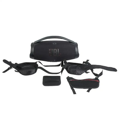 Estojo de transporte saco de armazenamento para jbl boombox 3 sem fio azul dente alto-falante sacos ombro com alça ombro para jbl boombox 2