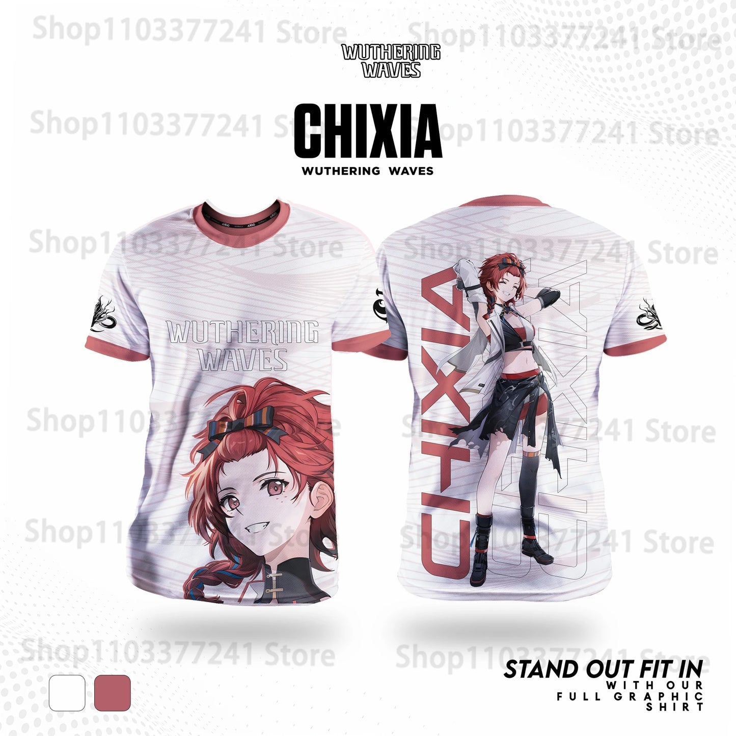 Jogo Wuthering Waves Role Playing Camisetas 3D Phrolova Impressão Unissex Anime Camisetas Homens/Mulheres Manga Curta O-pescoço Camiseta Criança Y2k Tops