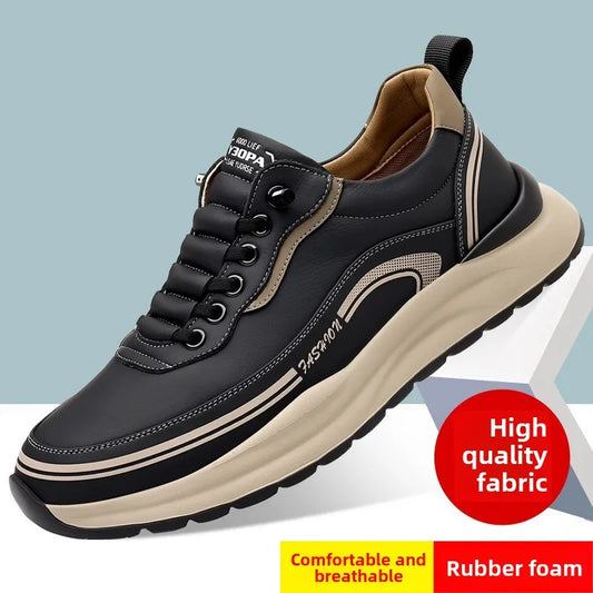 Vendas quentes tênis masculinos de luxo 2025 designer anti deslizamento sapatos de corrida marca sapatos esportivos ao ar livre homem couro casual tênis corrida