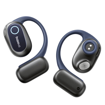 Baseus Bowie MF1/Eli 15i Fit Open-Ear Sport Fones de ouvido sem fio Bluetooth 5.4 Ganchos para os ouvidos Big Bass Sport Fones de ouvido 60 horas de reprodução