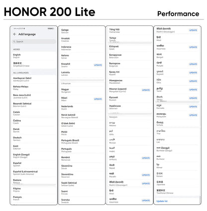 Versão global honor 200 lite 5g smartphone Mediatek dimensão 6080 6.7 "90hz display amoled 108mp câmera principal 4500mah bateria