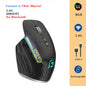 Ergonômico bluetooth 2.4g mouse tri-mode sem fio mouse para jogos USB-C rgb recarregável mause 5 dpi 9 botões para computador pc tablet