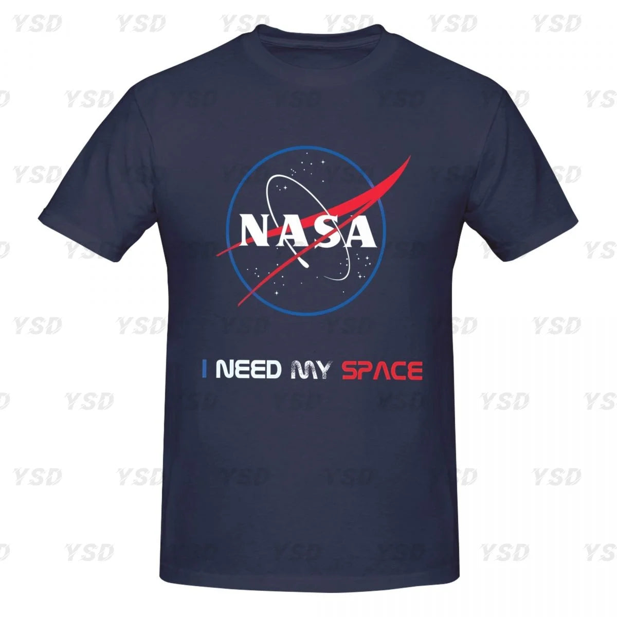 Camiseta esportiva masculina Nasa Space, aconchegante, camiseta grande