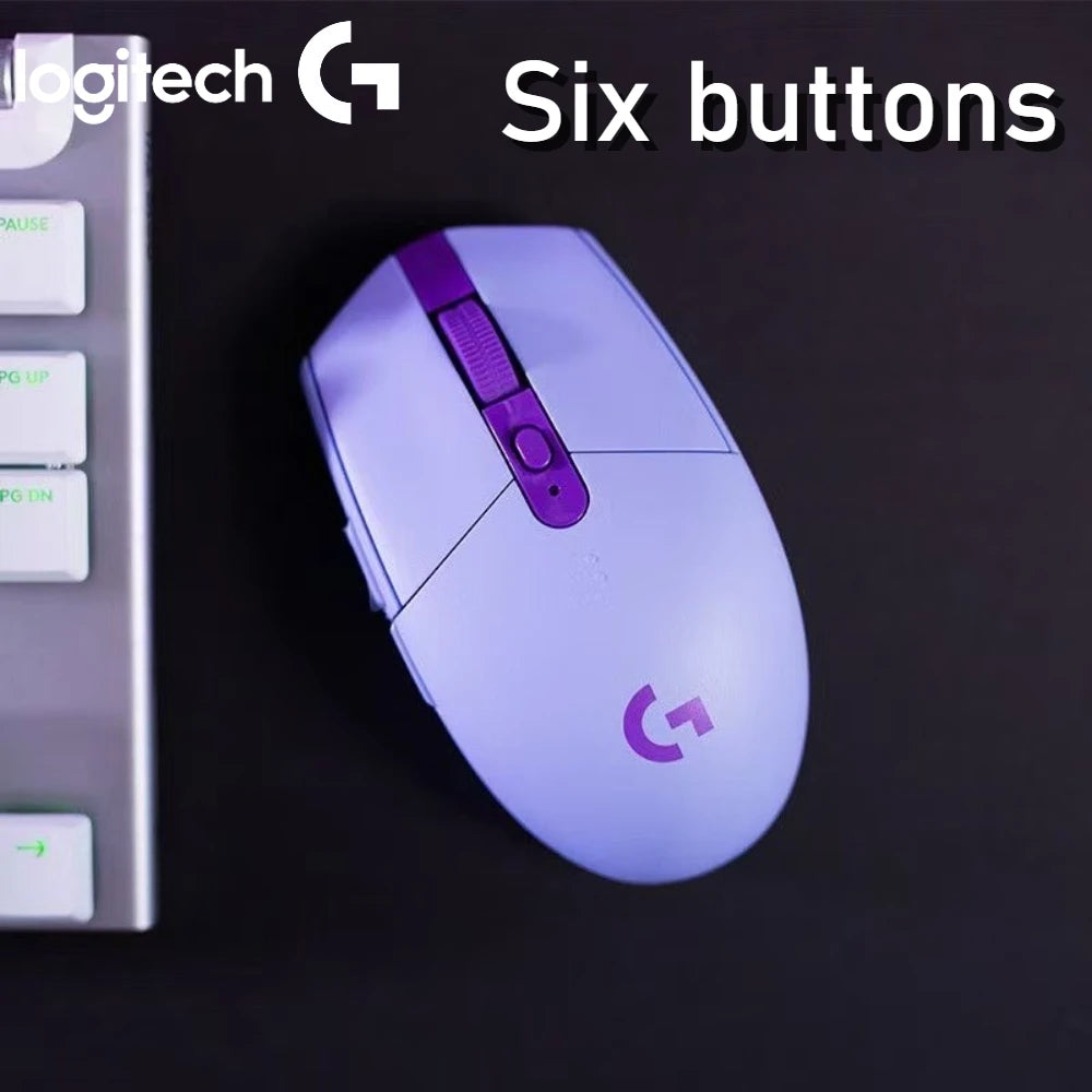 Logitech G304 Mouse sem fio para jogos e notebook de mesa para escritório