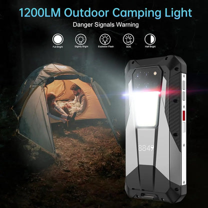 8849 tanque 3 smartphone áspero 23800mah 5g telefone celular ao ar livre desbloqueia 32gb ram + 512gb rom "proteção de água 200mp câmera de mão