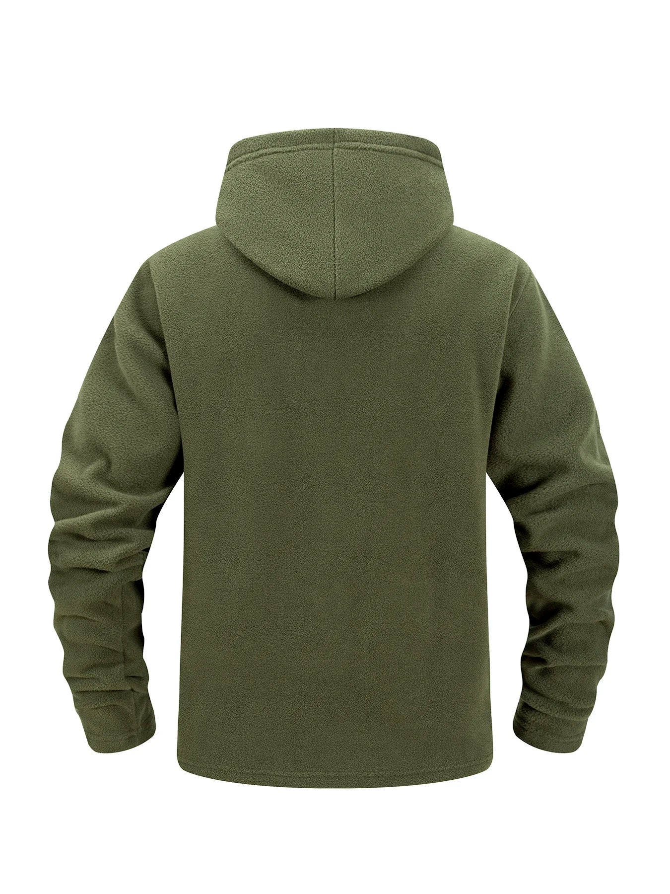 Jaqueta de lã masculina de caça de inverno casacos quentes polar ao ar livre jaqueta com capuz multi-bolso casual completo zip esporte caminhadas casaco S-XXXL