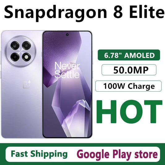 Original oneplus ace 5 pro telefone móvel snapdragon 8 elite android 15.0 ota 6.78 "amoled 120hz 100w carga 6100mah 50.0mp câmera
