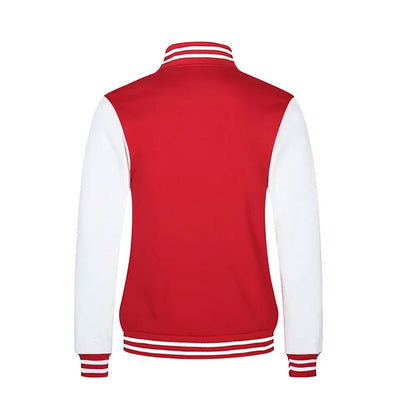 Cross-border men's autumn and winter flight jacket baseball jersey velvet loose casual stand-up jacket men
