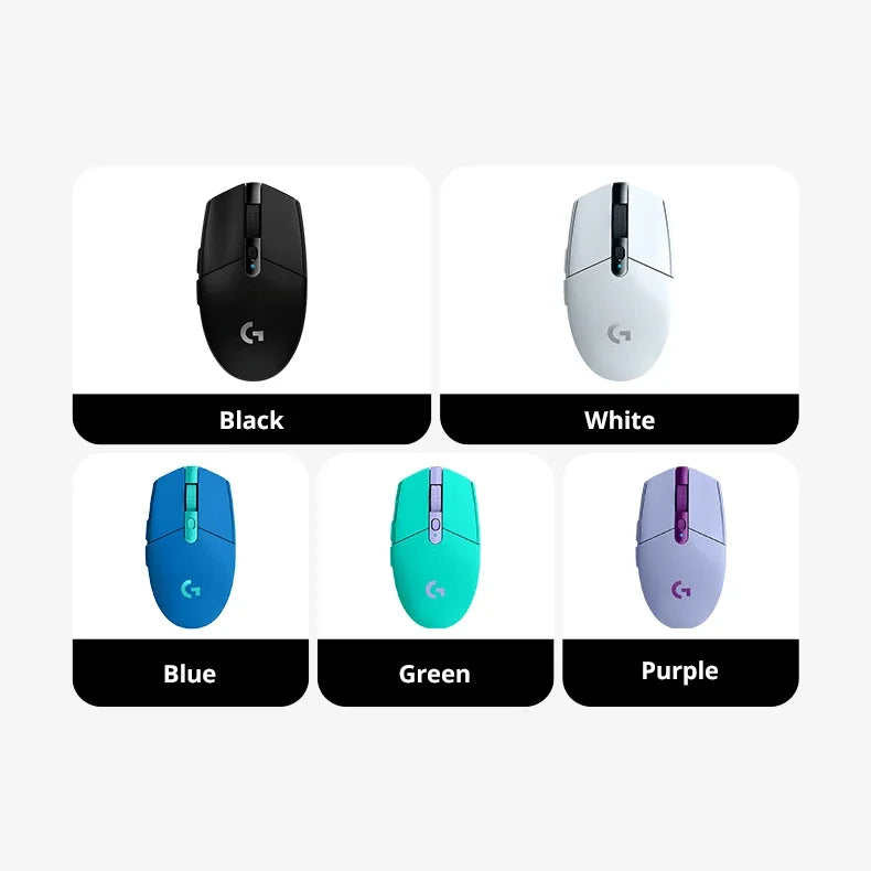Logitech G304 Mouse sem fio para jogos e notebook de mesa para escritório