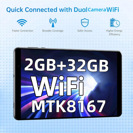 8 polegadas 2gb ram 32gb rom android 7.0 mtk8167 octa-core 1.6ghz câmera dupla wifi 1280x800 pixels tela 4000mah bateria de íon-lítio