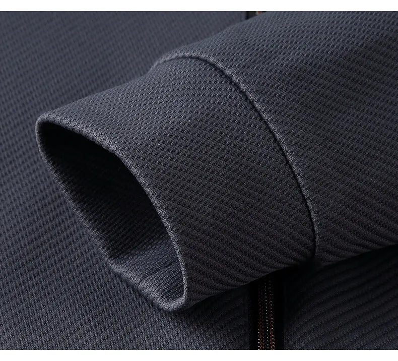 (Jaquetas + calças) 2025 primavera moda masculina jaquetas homem casacos de manga longa jaquetas casuais masculinas um conjunto de roupas tamanho M-5XL