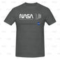 Camiseta esportiva masculina Nasa Space, aconchegante, camiseta grande