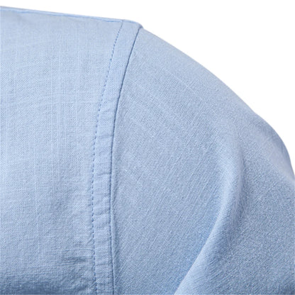 AIOPESON 100% Algodão Camisa Social Homens Cor Sólida Manga Longa Camisa de Marca de Alta Qualidade para Homens Primavera Stand Camisas Masculinas Casuais