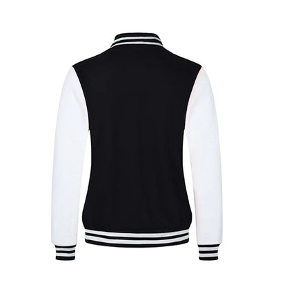 Cross-border men's autumn and winter flight jacket baseball jersey velvet loose casual stand-up jacket men
