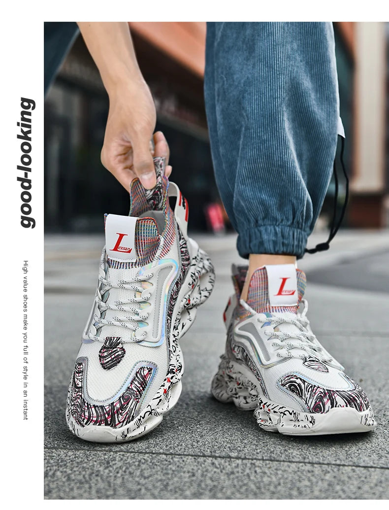 Sapatos masculinos tênis casuais sapatos tenis sapatos de luxo treinador corrida respirável sapatos moda tênis para mulher