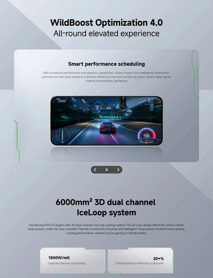 Poco f7 5g smartphone versão global 256b/512gb 6.83 "amoled 120hz snapdragon @ 8s gen 50mp câmera 6500mah bateria nfc