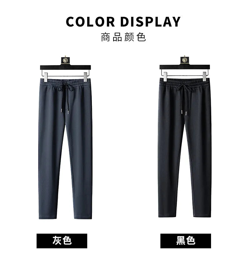 (Jaquetas + calças) 2025 primavera moda masculina jaquetas homem casacos de manga longa jaquetas casuais masculinas um conjunto de roupas tamanho M-5XL